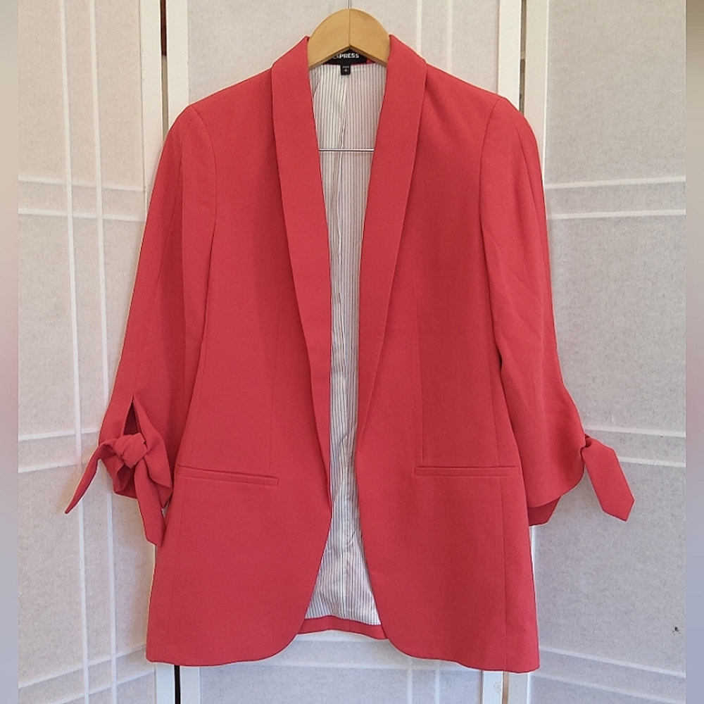 NWOT Express hot pink blazer